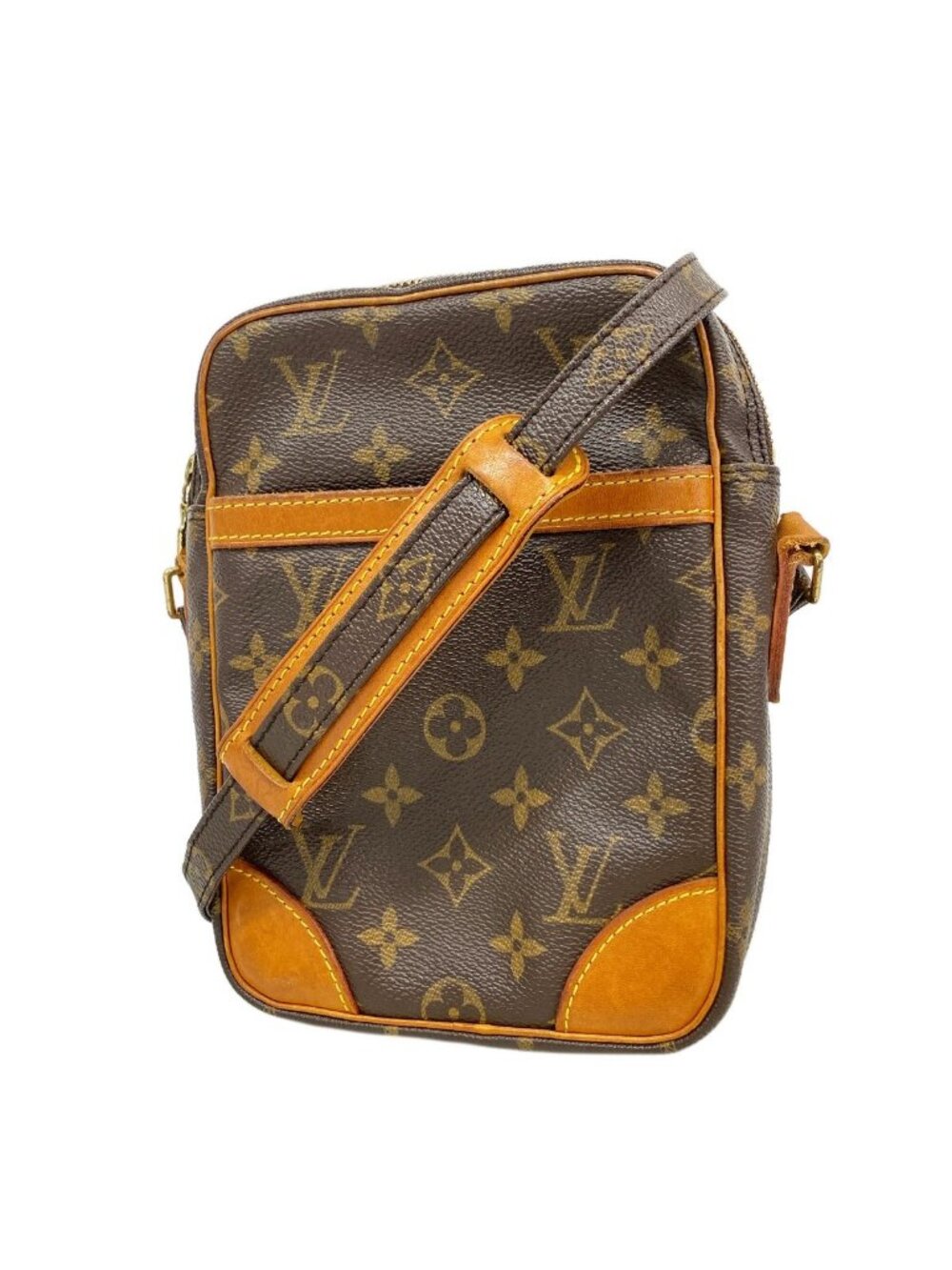 Louis Vuitton Shoulder Bag Monogram Danube Brown
